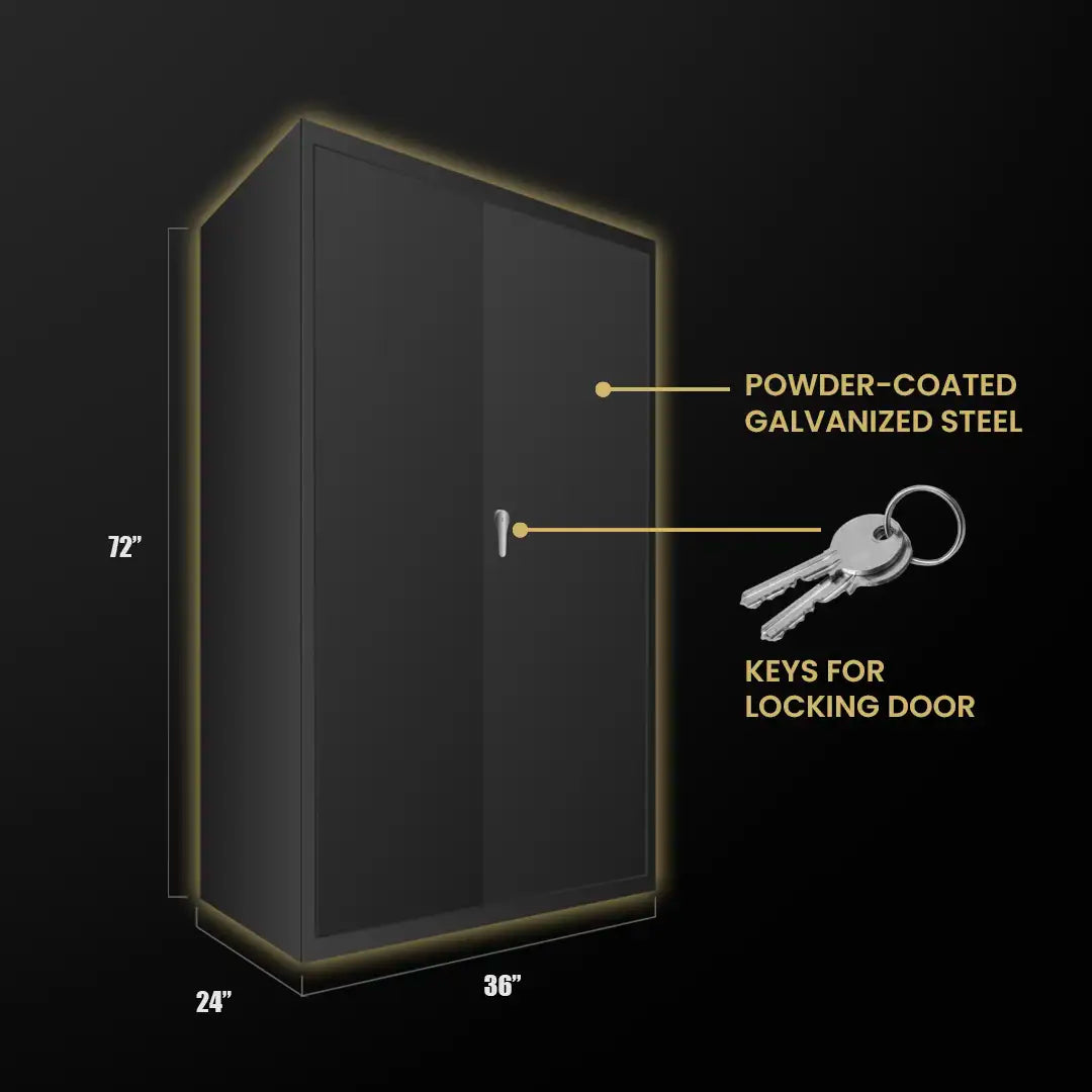 Gorilla Grow Cabinet 36” x 24” x 72” - Hydroponic