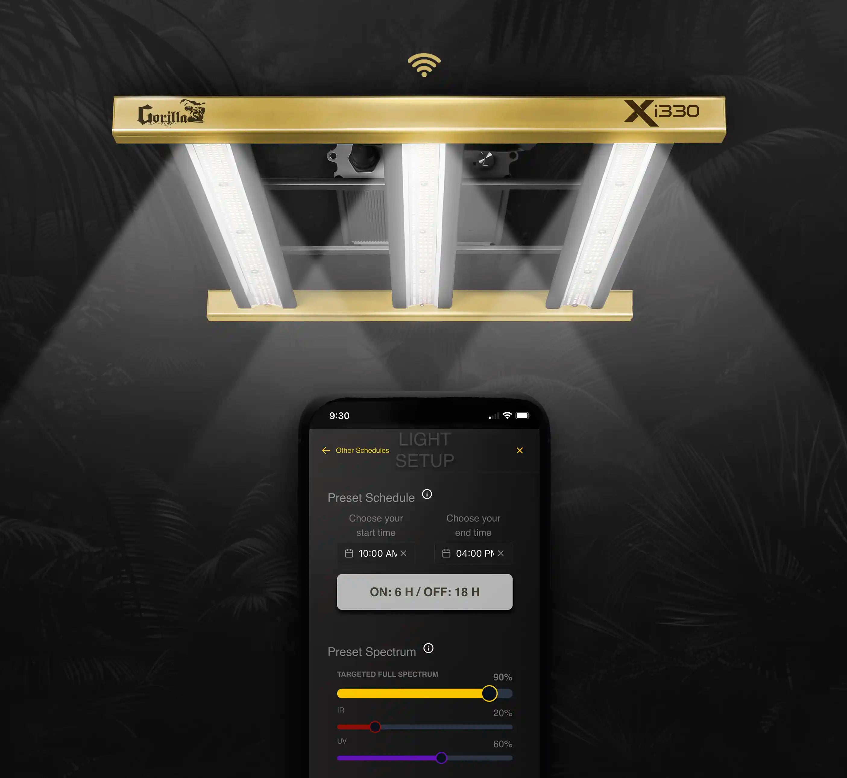 Gorilla Xi330 Full Spectrum LED Grow Light