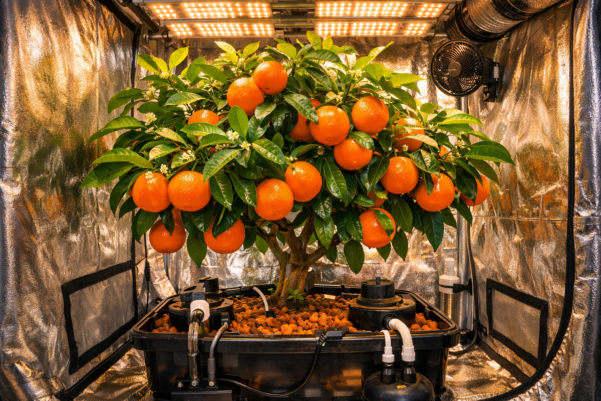 grow light for citrus tree