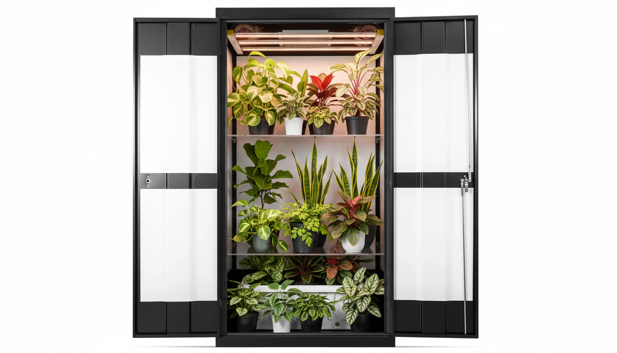 How to Choose the Perfect Plant Cabinet with Grow Lights for Your Home