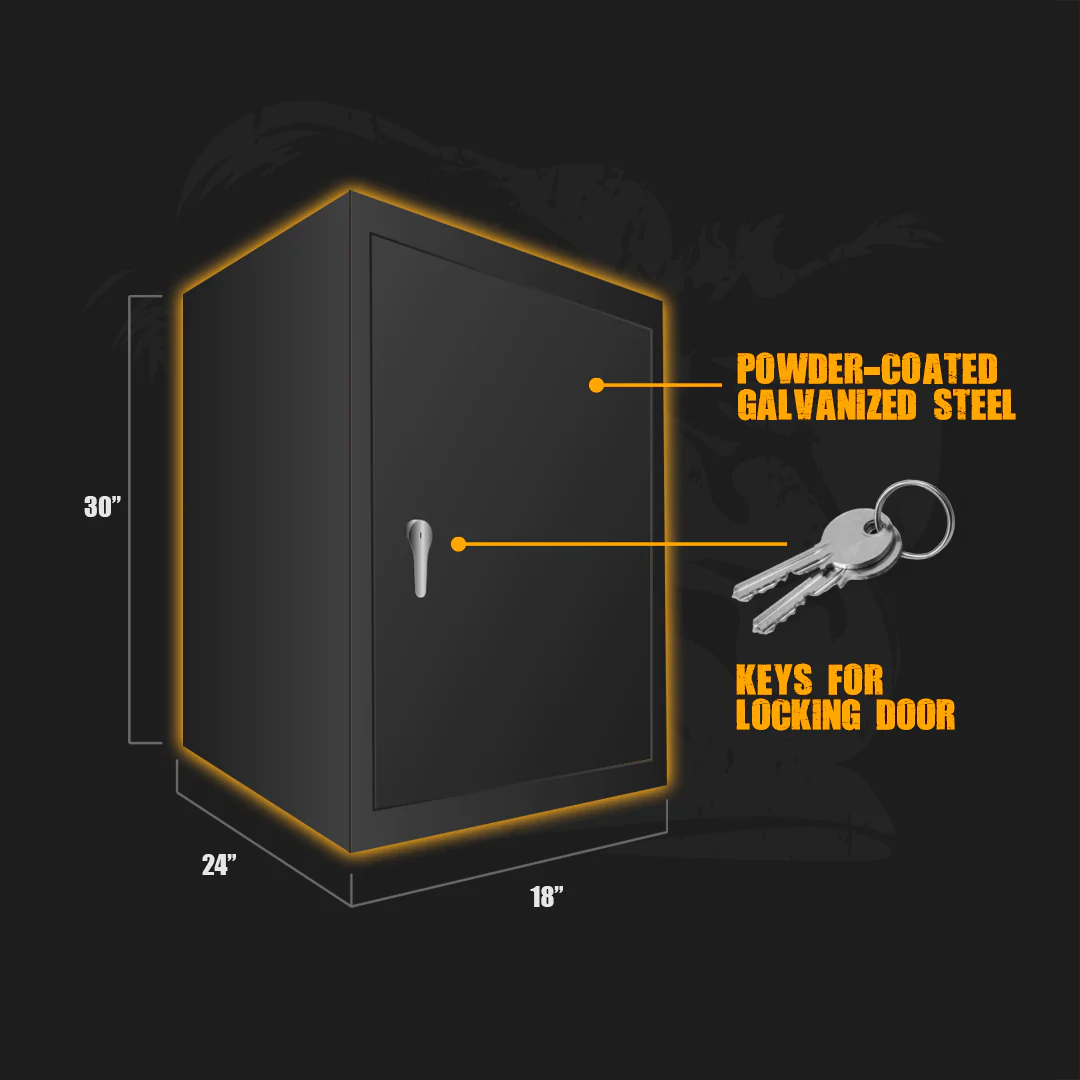 Gorilla Grow Cabinet  18” x 24” x 30” - Hydroponic