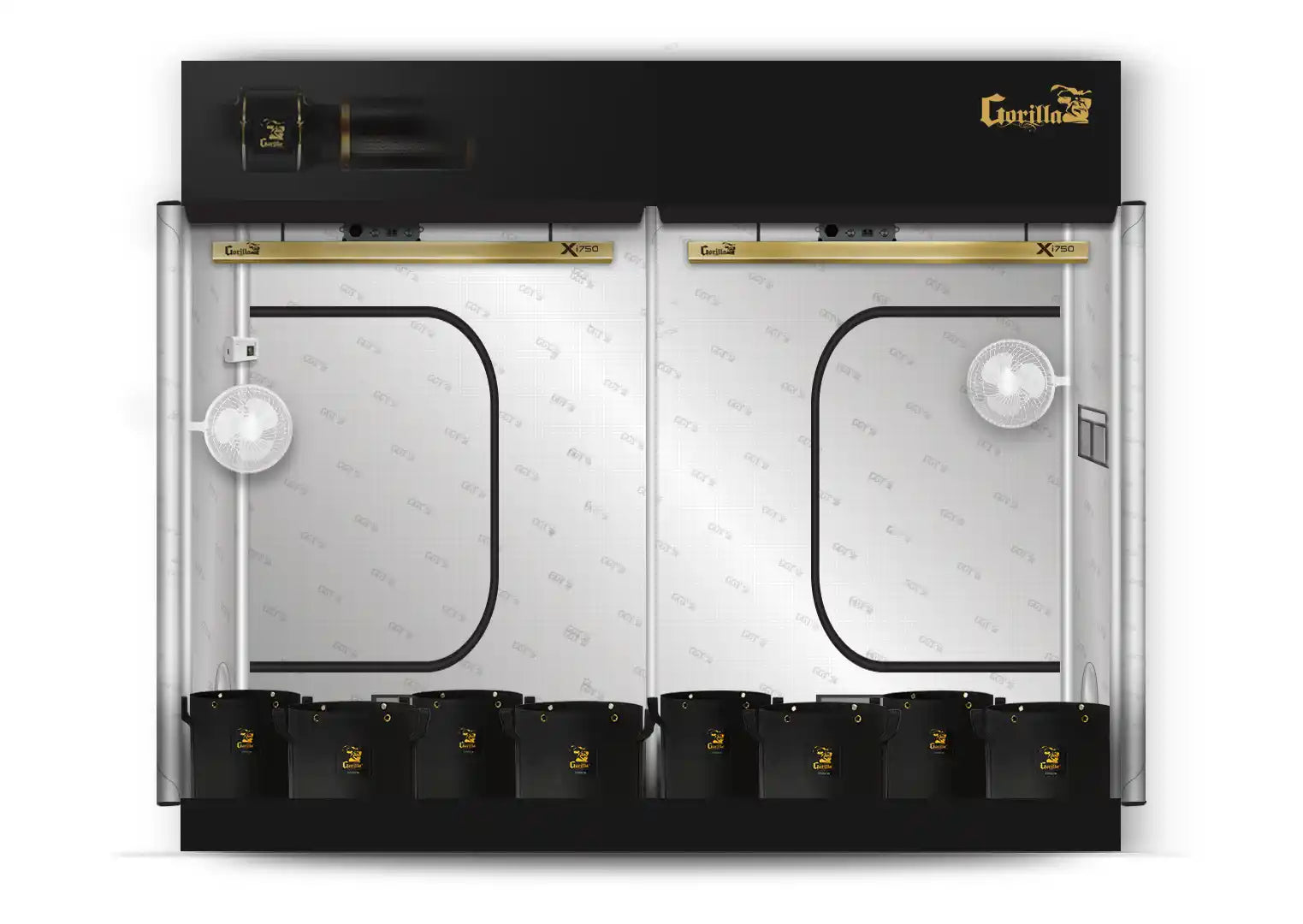 5x9 Gorilla Grow Room PRO - SOIL