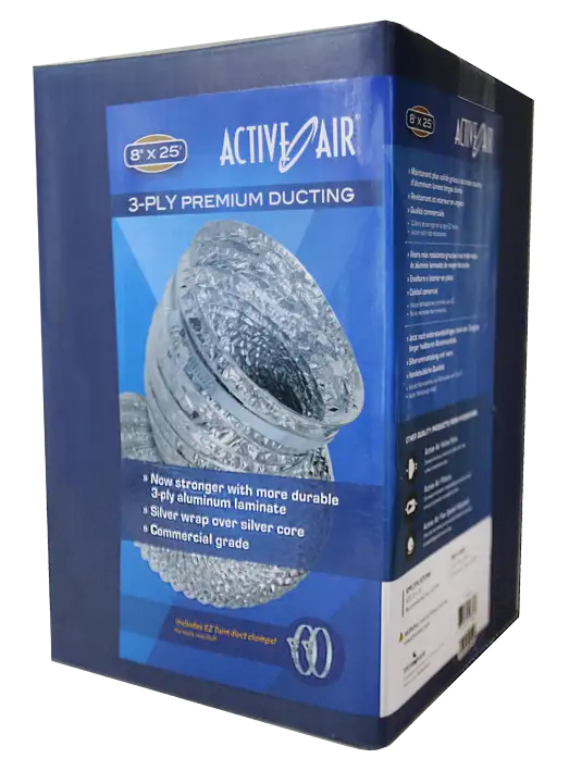 4" Premium Ducting - 25 feet