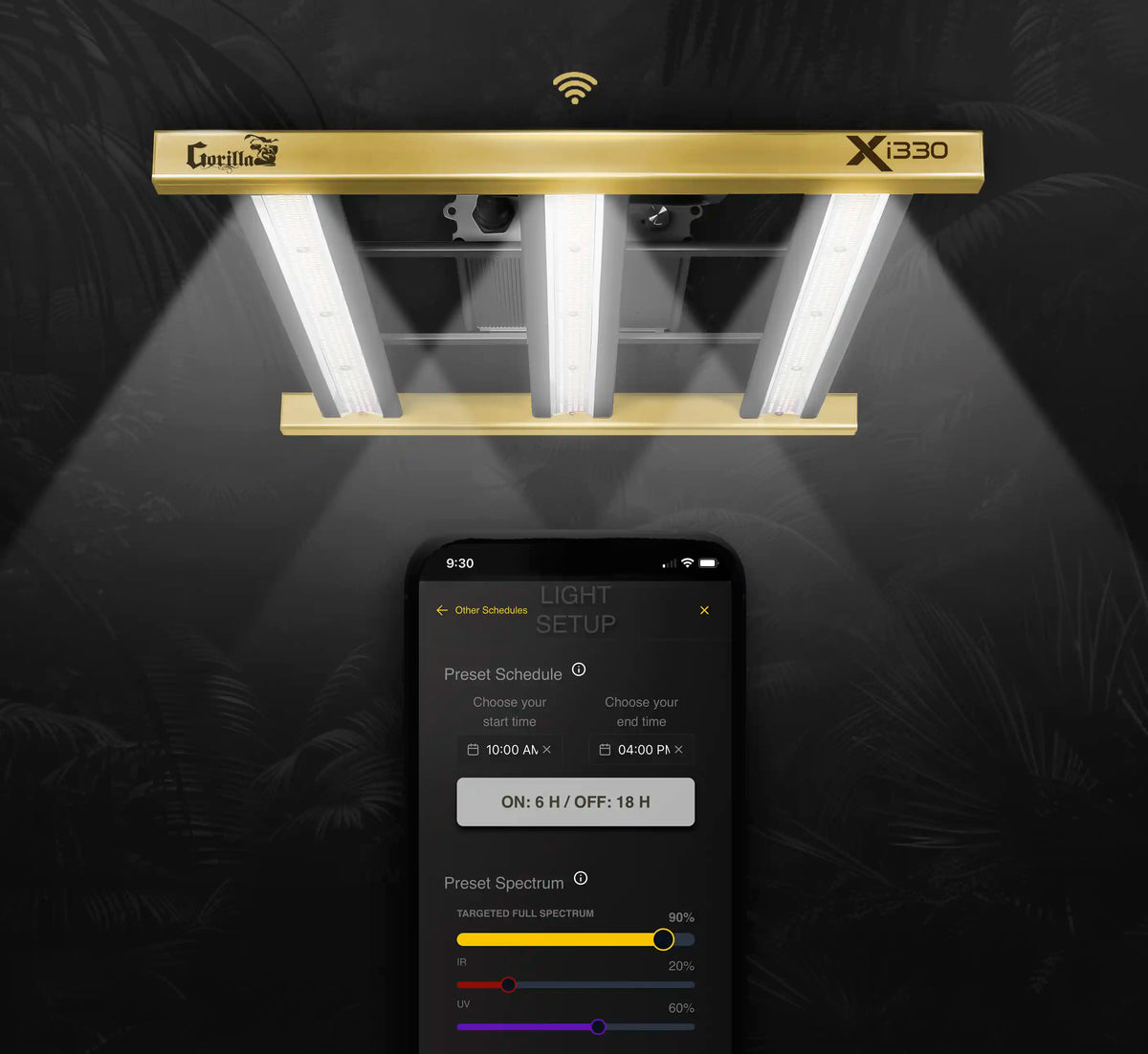 Gorilla Xi330 Full Spectrum LED Grow Light
