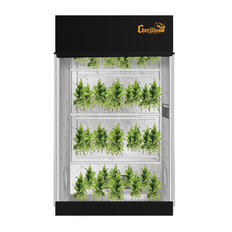 Gorilla 4x4 Drying Tent — the premium, lightproof, climate-controlled space built for perfect drying and curing.